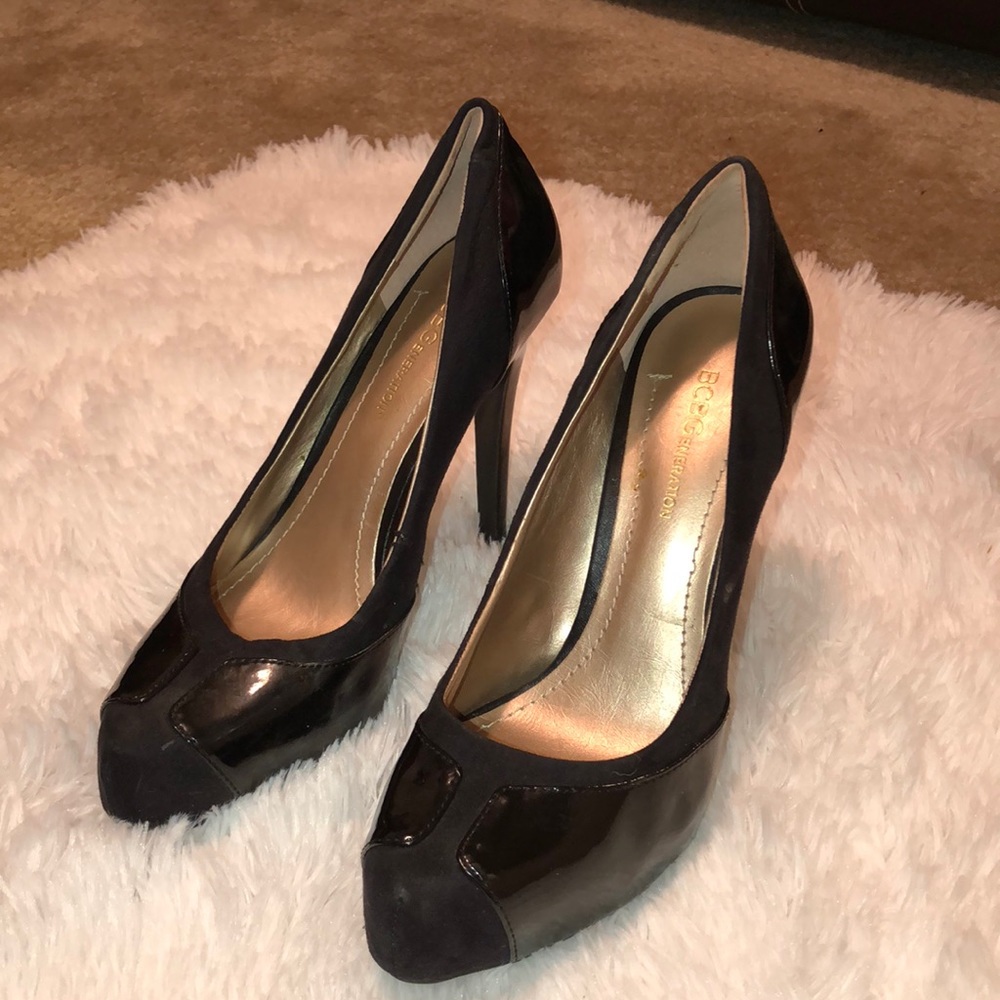 Black heels